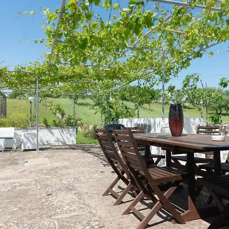 빌라 Trullo La Grande Pergola 치스테르니노